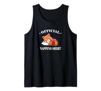 Cute Official Napping Shirt Red Panda Lover Canotta