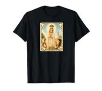 Cute Our Lady of Fatima Design Maglietta