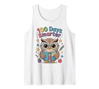 Cute Owl 100 Days of School Smarter Milestone Canotta