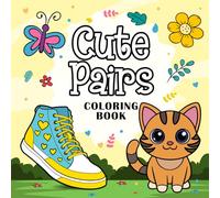 Cute Pairs Bold & Easy Coloring Book