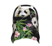 Cute Panda Baby Car Seat Cover Morbido Baby Nursing Cover Neonato Auto Passeggino Copertura per Ragazze e Ragazzi