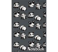 Cute Panda Notebook Back to School: A Cozy 6×9 College-Ruled Journal for Thoughts, Ideas, and Daily Writing