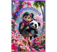 Cute Panda Notebook: Medium-sized (6" x 9" in) Premium High Quality Notebook, 500 pages, plain liner paper - Ideal for School Notes, Writing a Diary, ... School and for Anyone Who Loves Cute Pandas.