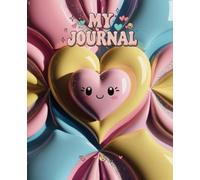 Cute Pastel Journal for Teen Girls: Heart Eyes Emoji Notebook - Writing, Drawing & Creative Expression - Dreamy Design
