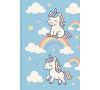 Cute Pastel Journal with Unicorns, Donuts & Bubble Tea - 6x9 Lined Pages for Girls, Teens & Kids