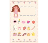 Cute Pastels & Colorful Notebook: 120 Page Lined Journal, Colorful Notebook for Women and Girls, Personal Diary with Unique Pretty Design, Ruled Pages