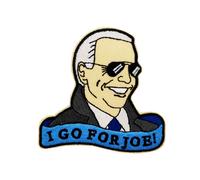 Cute-Patch Joe Biden Ricamato con il ferro da stiro e cucito sul distintivo della toppa
