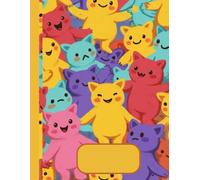 Cute Patterns Composition Notebook: A colorful and expressive writing book ideal for kids, teens, and adults who enjoy expressing themselves with joyful pages