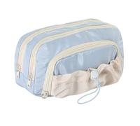 Cute Pencil Case for Students Artists Teachers - Waterproof Large Capacity Stationery Storage Bag | Zippered Pencil Pouch Holds 100 Pens for Office School College Workplace Art Studio Library Travel