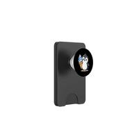 Cute Penguin Holding Ice Cream Cone Cartoon PopSockets PopWallet per MagSafe