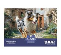 Cute Pet Dog 1000 Pezzi Puzzle Creativo Divertimento Puzzle Per Uomo E Donna Impegnativo E Difficile 70x50cm/1000pcs