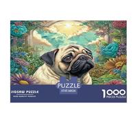 Cute Pet Dog Jigsaw Puzzle,1000 Pezzi Classici, Per Adulti E Bambini A Partire Da 12 Anni Giochi Del Cervello Puppy Perfetto Per Appassionati Di Esperti - Regalo Per Amore E Amico 38x26cm/1000pcs
