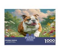 Cute Pet Dog Jigsaw Puzzle,1000 Pezzi Classici, Per Adulti E Bambini Da 14 Anni E Più Giochi Del Cervello Puppy Sfida Impossibile - Regalo Per Amore E Amico 38x26cm/1000pcs