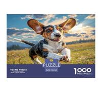 Cute Pet Dog Jigsaw Puzzle,1000 Pezzi Classici, Per Adulti E Bambini Da 14 Anni E Più Giochi Educativi Giocattoli Puppy Sfida Impossibile - Regalo Per Amore E Amico 70x50cm/1000pcs