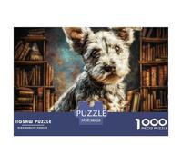 Cute Pet Dog Puzzle 1000 Pezzi Per Adulti E Bambini Con Una Misura Impegnativo E Difficile Giochi Rilassamento,Regalo Per Amore E Amico 38x26cm/1000pcs