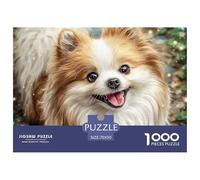 Cute Pet Dog Puzzle 1000 Pezzi Per Adulti E Bambini Dai 12 Anni Impegnativo E Difficile Giochi Rilassamento,Idea Regalo Uomo E Donna 70x50cm/1000pcs
