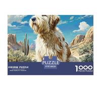 Cute Pet Dog Puzzle Da 1000 Pezzi Compact Box Premium Plus Quality Collezione Speciale Fai Da Te, Intrattenimento Creativo, Divertimento Per Adulti E Bambini Da 12 Anni 38x26cm/1000pcs