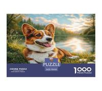 Cute Pet Dog Puzzle Da 1000 Pezzi Per Amici in Riunione: Collaborare E Passare Un Momento Unico!