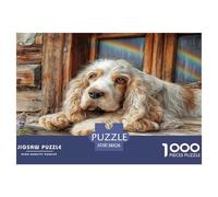 Cute Pet Dog Puzzle Da 1000 Pezzi Per Chi Ama I Paesaggi Urbani: Ricrea Città Famose E Migliora La Memoria!