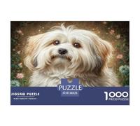 Cute Pet Dog Puzzle Da 1000 Pezzi Per Chi Cerca Relax: Un'attività Calma Per Ricaricare Le Energie!