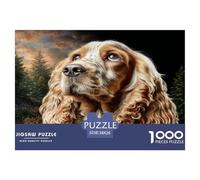 Cute Pet Dog Puzzle Da 1000 Pezzi Per Famiglie Numerose: Un Progetto Comune Che Unisce Tutti!