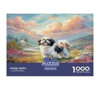 Cute Pet Dog Puzzle Da 1000 Pezzi Per Famiglie Numerose: Un Progetto Comune Che Unisce Tutti!