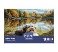 Cute Pet Dog Puzzle Da 1000 Pezzi Per Famiglie Numerose: Un Progetto Comune Che Unisce Tutti!