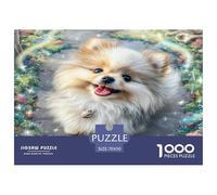 Cute Pet Dog Puzzle Da 1000 Pezzi Per Famiglie Numerose: Un Progetto Comune Che Unisce Tutti!