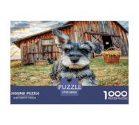 Cute Pet Dog Puzzle Da 1000 Pezzi Per Famiglie Numerose: Un Progetto Comune Che Unisce Tutti!