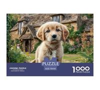 Cute Pet DogPuzzle 1000 Pezzi Regalo Per Adulti E Bambini Labrador Retriever Giochi Educativi 70x50cm/1000pcs Tutta La Famiglia.