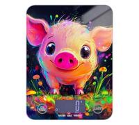 Cute Pet Pig Easy Clean mini bilancia alimentare 5 kg/0 5 g (scenario) scala in grammi con 4 unità per cottura cottura cottura báscula para cocina