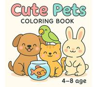 Cute Pets Coloring Book