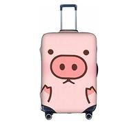 Cute Pig Coperchio vano bagagli, copertura protettiva per valigie, custodia protettiva per bagagli stampata su entrambi i lati, piccola, maiale carino, piccolo maiale carino, piccolo, Simpatico