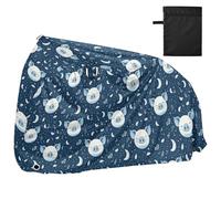 Cute Pig Faces Coperture scure per bici Resistente ai raggi UV Copertura Pioggia Biciclette Storage