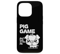 Cute Pig Gioco Ragazze Donne Bambini Divertente Kawaii Stuff Custodia per iPhone 13 Pro