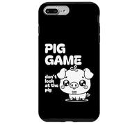 Cute Pig Gioco Ragazze Donne Bambini Divertente Kawaii Stuff Custodia per iPhone 7 Plus/8 Plus