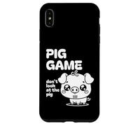 Cute Pig Gioco Ragazze Donne Bambini Divertente Kawaii Stuff Custodia per iPhone XS Max