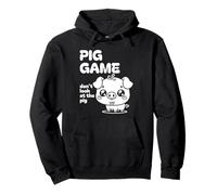 Cute Pig Gioco Ragazze Donne Bambini Divertente Kawaii Stuff Felpa con Cappuccio