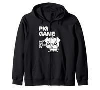 Cute Pig Gioco Ragazze Donne Bambini Divertente Kawaii Stuff Felpa con Cappuccio