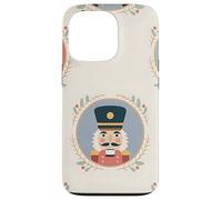 Cute Pink Christmas Nutcracker Ballet Blue & Pink Nutcracker Custodia per iPhone 13 Pro