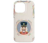Cute Pink Christmas Nutcracker Ballet Blue & Pink Nutcracker Custodia per iPhone 14 Pro Max