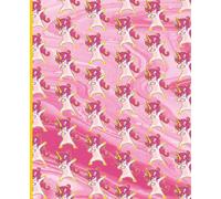 Cute Pink Dabbing Unicorn Composition Notebook| For Girls and Boys | Fun,Magical, Colorful | for Kids | Adults: 100 Pages