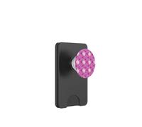 Cute Pink Halloween Ghost Pattern Pastel Spooky PopSockets PopWallet per MagSafe
