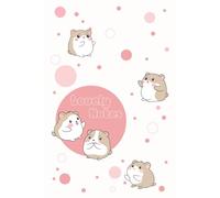 Cute Pink Hamster Aesthetic Notebook: Lovely Notes Lined Journal, 6 x 9 Inches with 120 Pages, Daily Diary for Hamster Lovers
