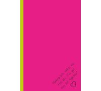 Cute pink "Making lists makes me feel like I've got my shit together" notebook for Girls, Teens, Women and anyone who loves to make lists. 6x9 | 120 pages.