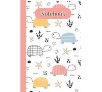 Cute Pink Turtle Notebook: Student Writing Journal | College Ruled Lined Pages for School, Study, and Office Use