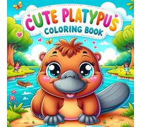 Cute Platypus Coloring Book: Cute Platypus Coloring Book for Toddlers Ages 2-10 | Fun & Easy Platypus Coloring Pages for Kids | Perfect Gift for Little Platypus Lovers 30 Pages