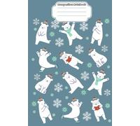 Cute Polar Bears Notebook: Journal, Diary, Blank Lined Notebook, Note Pad, Writing Notes, 120 Pages, For Students, Work or Personal Use