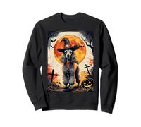 Cute Poodle Dog Witch Spooky Ghost Halloween Costume Felpa