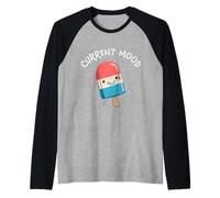 Cute Popsicle Happy Mood Summer Time Fun Maglia con Maniche Raglan